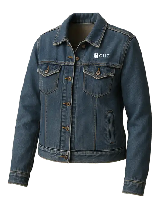Womens Denim Jacket w/CHC Logo