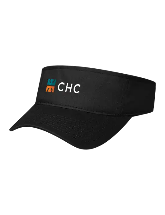 Black Cap Visor w/CHC Logo