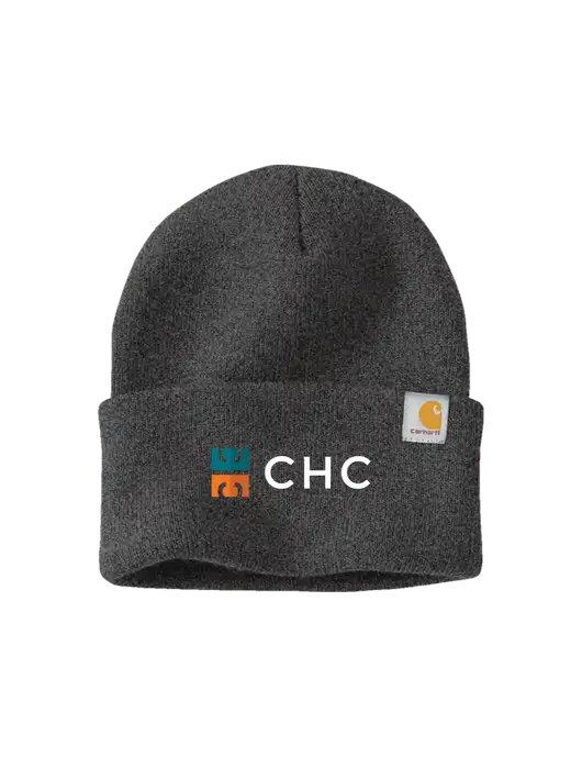 Carhartt Dark Grey Watch Cap 2.0 w/CHC Logo