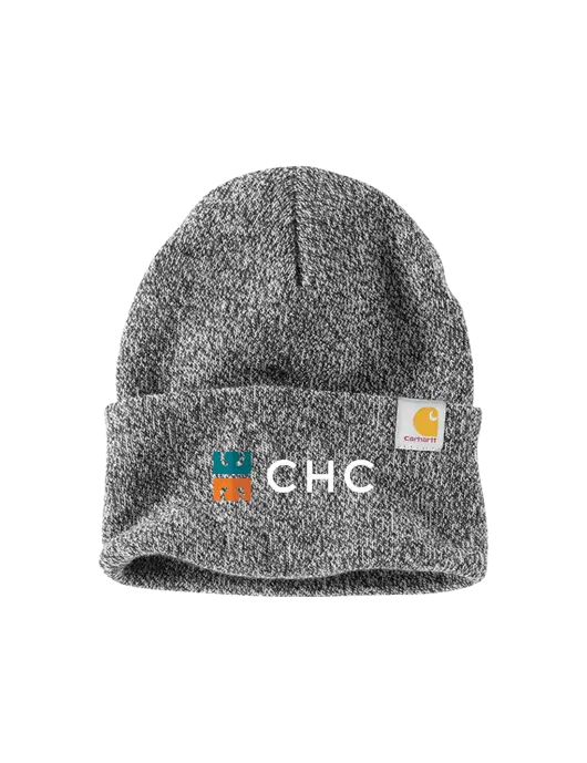 Carhartt Medium Grey Heather Watch Cap 2.0 w/CHC Logo