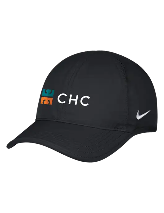 Nike Black Featherlight Cap w/CHC Logo