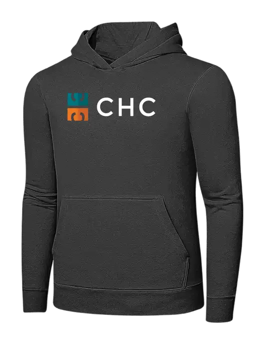 Charcoal 7.8 oz Ring Spun Hooded Sweatshirt w/CHC Logo
