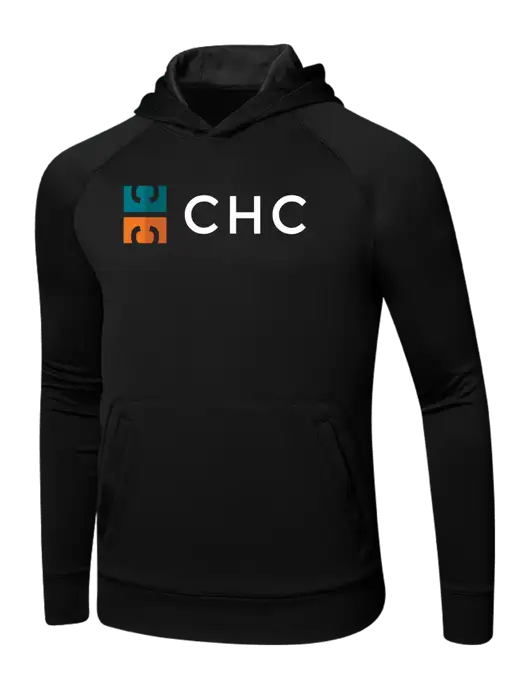 Tech Black Fleece Hooded Sweatshirt w/CHC Logo