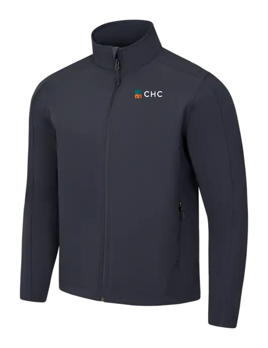 Charcoal Grey Core Soft Shell Jacket w/CHC Logo