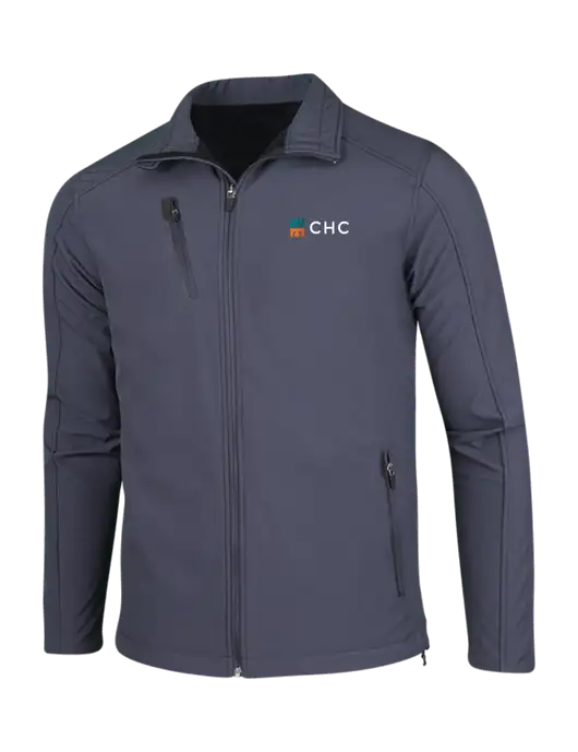 Dark Grey Welded Softshell Jacket w/CHC Logo
