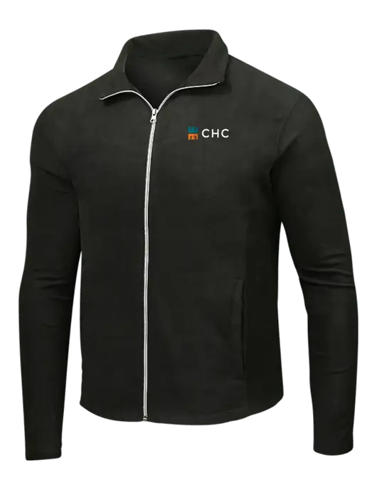 Black Microfleece Jacket w/CHC Logo