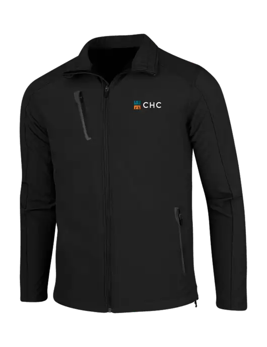 Black Welded Softshell Jacket w/CHC Logo