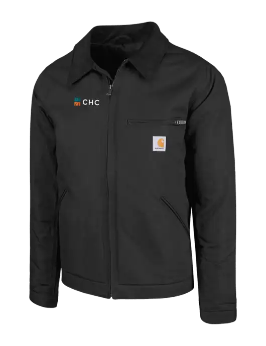 Carhartt Black Duck Detroit Jacket w/CHC Logo