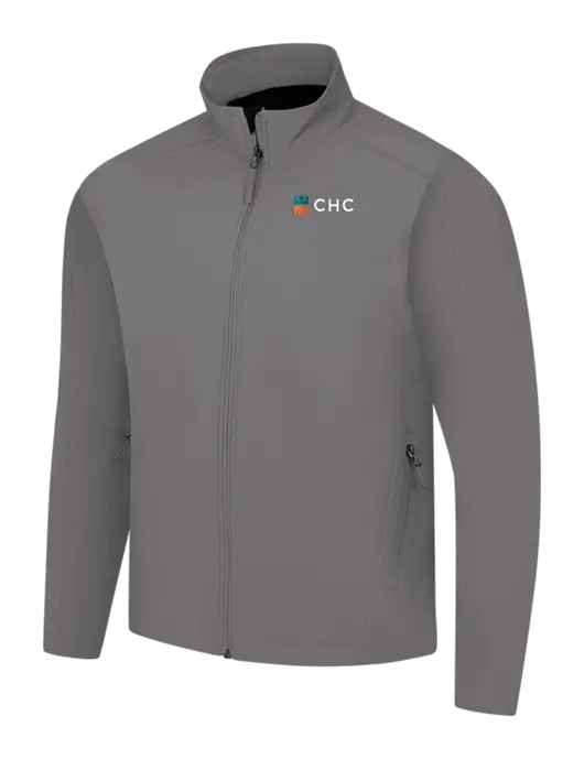 Medium Grey Core Soft Shell Jacket w/CHC Logo