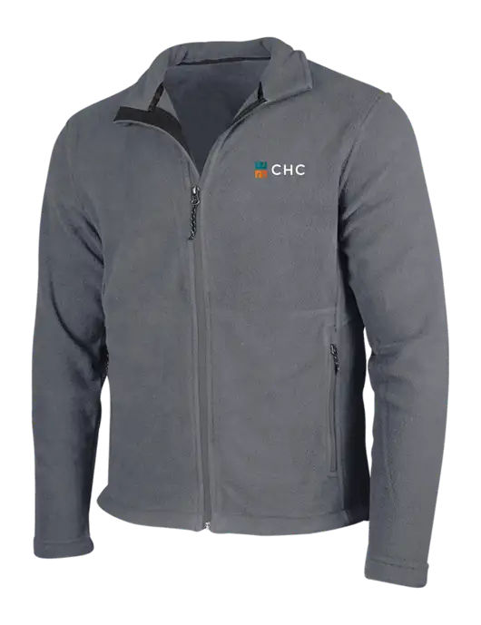 Medium Grey Fleece Jacket w/CHC Logo