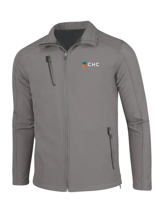 Medium Grey Welded Softshell Jacket w/CHC Logo