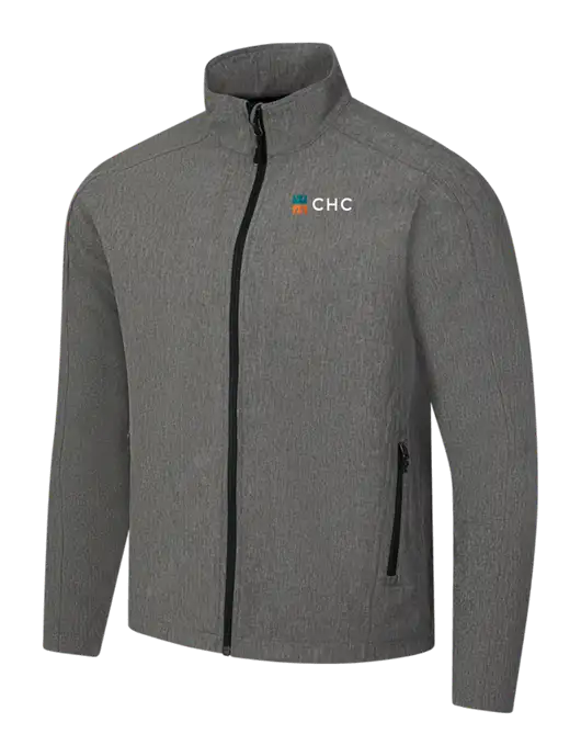 Medium Grey Heather Core Soft Shell Jacket w/CHC Logo