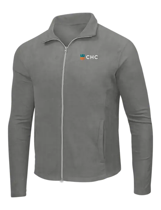 Medium Grey Microfleece Jacket w/CHC Logo