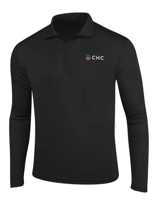 Black PosiCharge Competitor 1/4 Zip Pullover w/CHC Logo