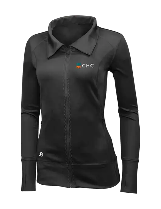 OGIO Blacktop Womens Endurance Fulcrum Full-Zip w/CHC Logo