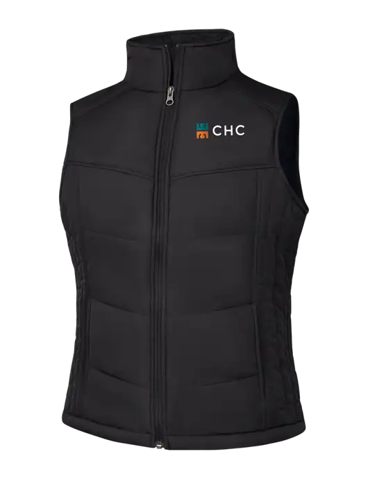 Womens Black/Black Vest w/CHC Logo