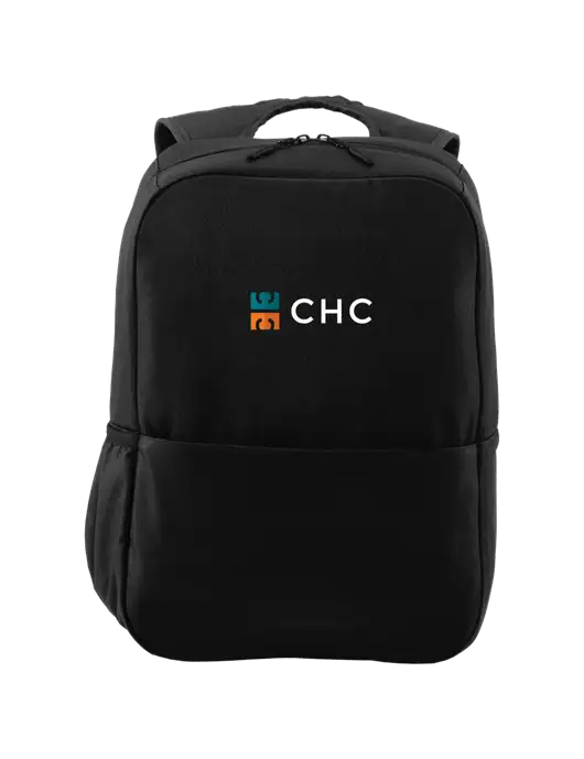 Access Square Laptop Black Backpack w/CHC Logo