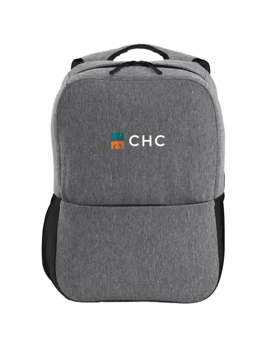 Access Square Laptop Graphite Heather/Black Backpack w/CHC Logo