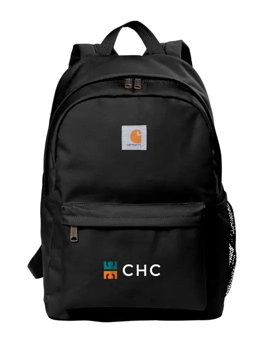 Carhartt Black Canvas Backpack w/CHC Logo
