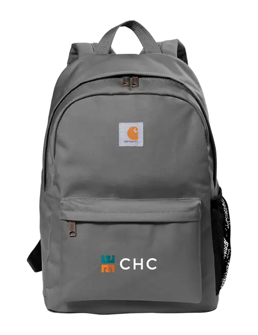 Carhartt Grey Canvas Backpack w/CHC Logo