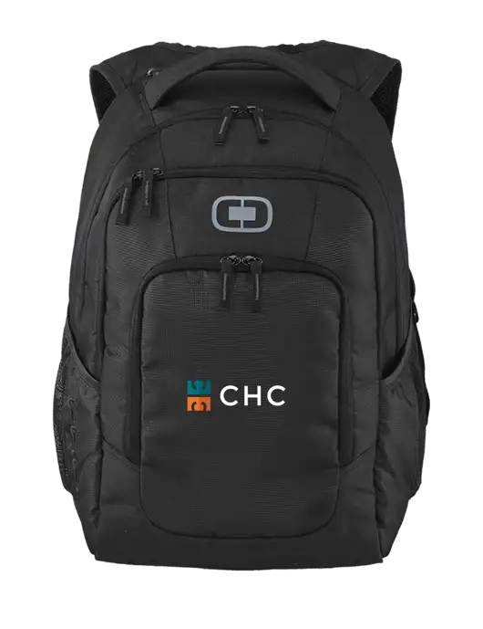 OGIO Black Logan Laptop Backpack
 w/CHC Logo