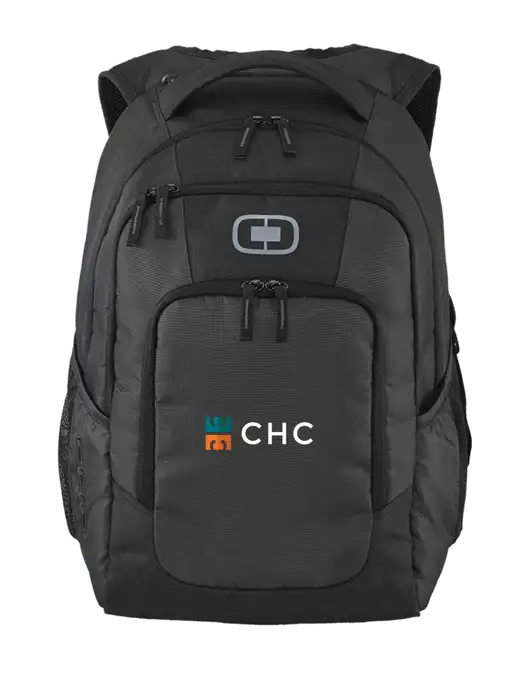 OGIO Diesel Grey Logan Laptop Backpack
 w/CHC Logo