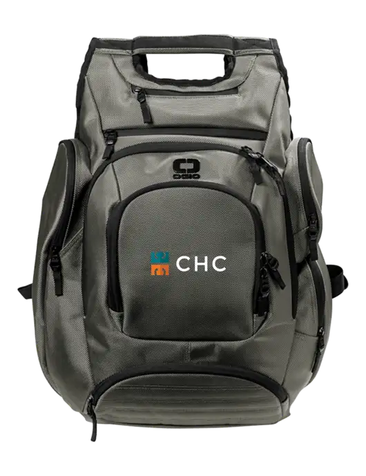 OGIO Medium Grey Metro Ballistic Laptop Backpack w/CHC Logo