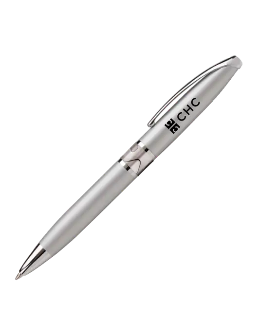 Illusion Silver Pen - Black Ink w/CHC Logo